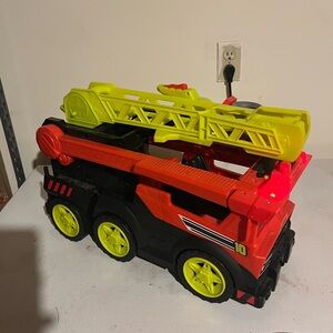 Fire Truck Toy with Ladder - lights and sounds